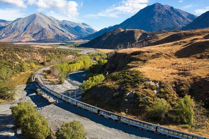 4 Day Tour to Milford Sound, Mount Cook & More from Christchurch - Day one: Christchurch to Arthur’s Pass by rail
