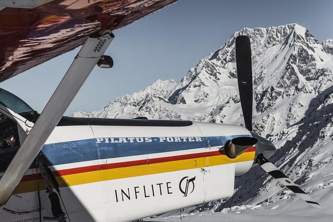 55 minute Grand Circle Ski Plane - Crossing the Main Divide to the West Coast