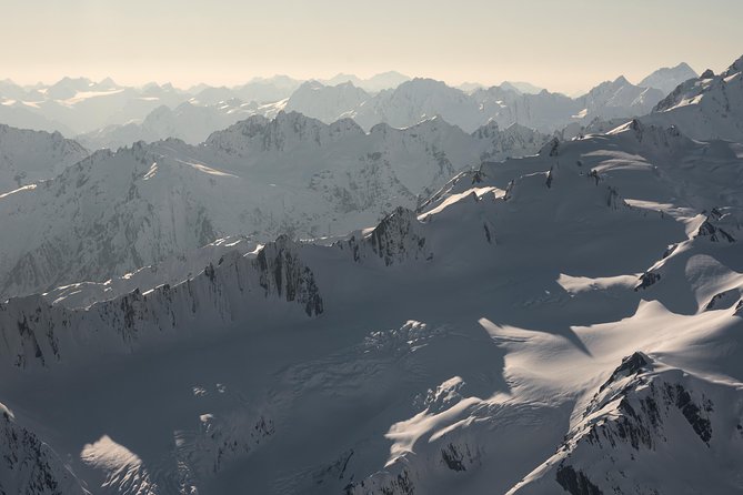 55 minute Grand Circle Ski Plane - The return over the Tasman Terminal Lake