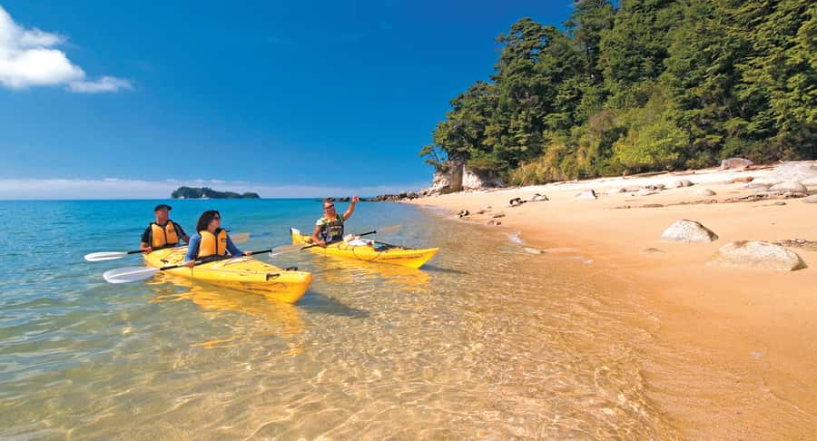 Abel Tasman Kayaks: 1 Day Freedom Kayak Rental - Starting at Marahau With a Proper Safety Briefing