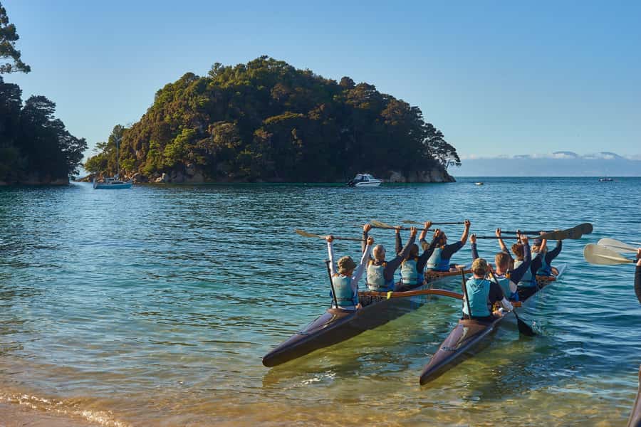 Abel Tasman National Park: Waka & Walk Tour - A 45-minute boat ride and a two-hour walk