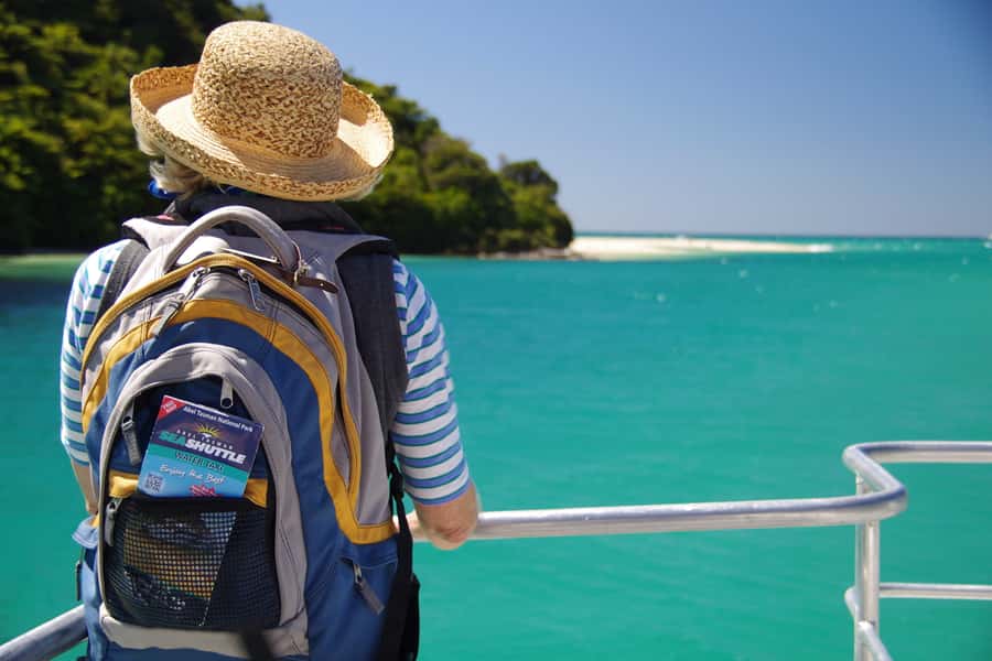 Abel Tasman: Sea Shuttle Cruise and Walking Tour Combo - Starting at Kaiteriteri Beach