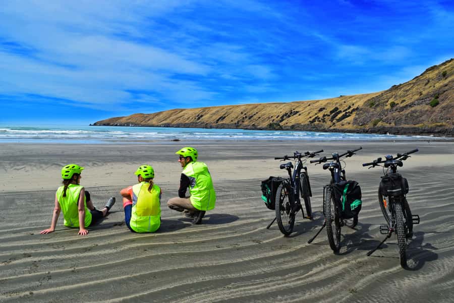 Akaroa: Electric Mountain Bike and Sea Kayak Adventure - What the small group changes