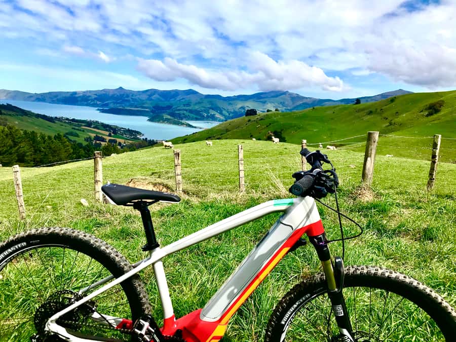 Akaroa Explorer: Guided Electric Mountain Bike Tour - Akaroa Lighthouse and Māori cultural places