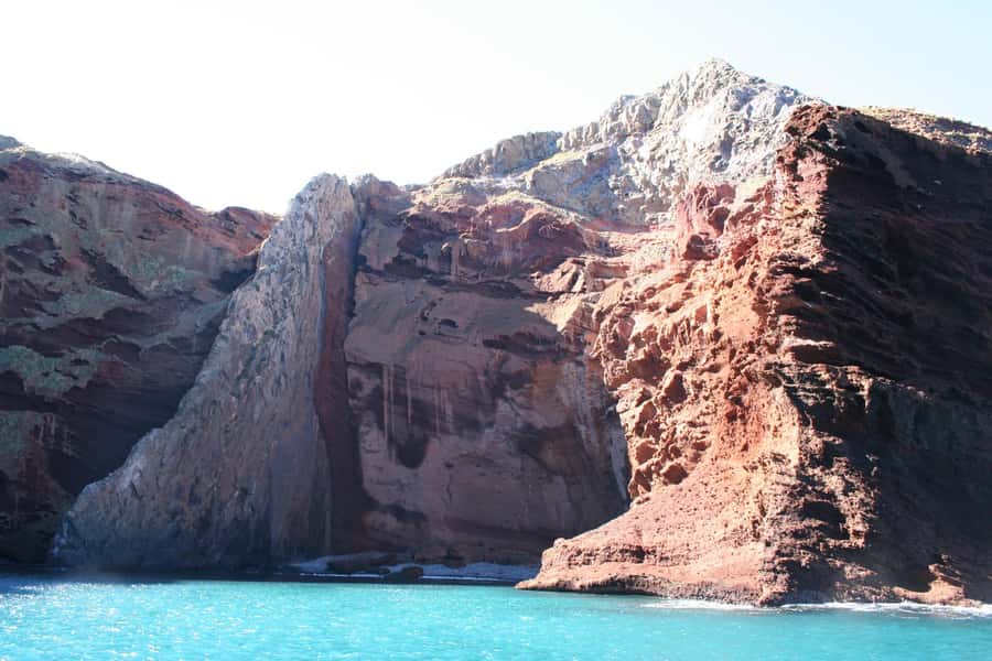 Akaroa Harbour 2-Hour Dolphin Nature Cruise - The volcanic walls of Akaroa Harbour