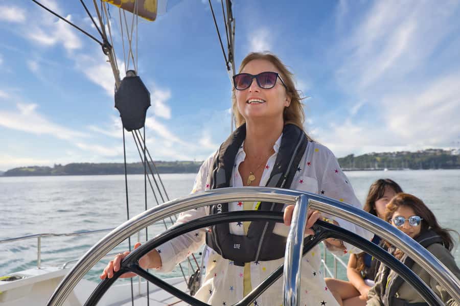America’s Cup 2-Hour Sailing Experience Waitemata Harbour - Meeting the yacht at Viaduct Harbour