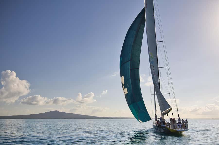 America’s Cup 2-Hour Sailing Experience Waitemata Harbour - Auckland from the water, with the city behind you