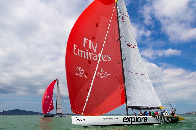 America's Cup Sailing on Auckland's Waitemata Harbour - The crew makes the difference