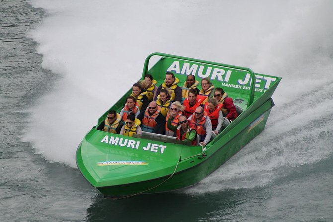 Amuri Adventure Jet Boating in Hanmer Springs - Hamilton spins and close turns