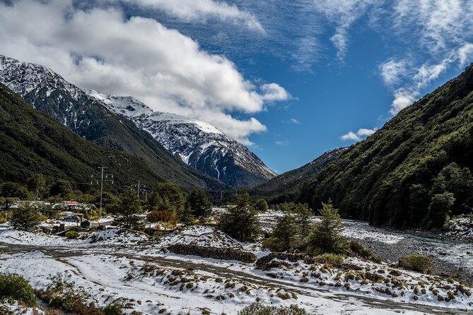 Arthur’s Pass Tour From Christchurch With Jet Boat & TranzAlpine - Otira Viaduct Lookout explains the engineering