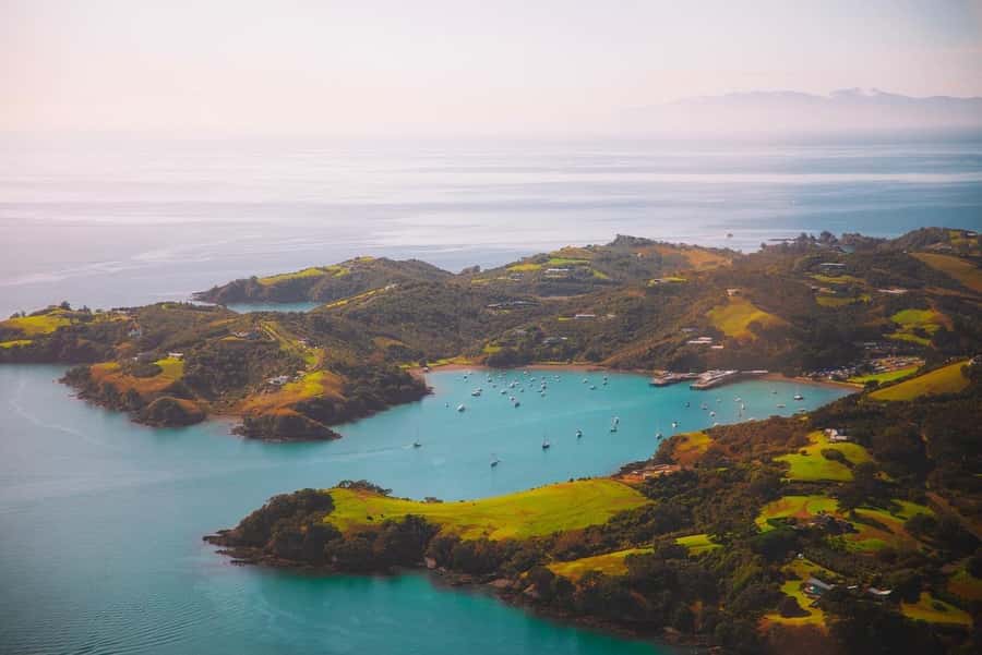 Auckland: 20min Helicopter scenic flight - City & Volcanoes - The Sky Tower and Viaduct Harbour