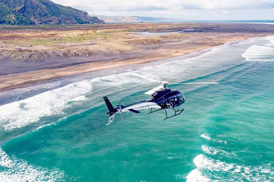 Auckland: 36 min scenic helicopter flight - Coast to Coast - Key points at a glance