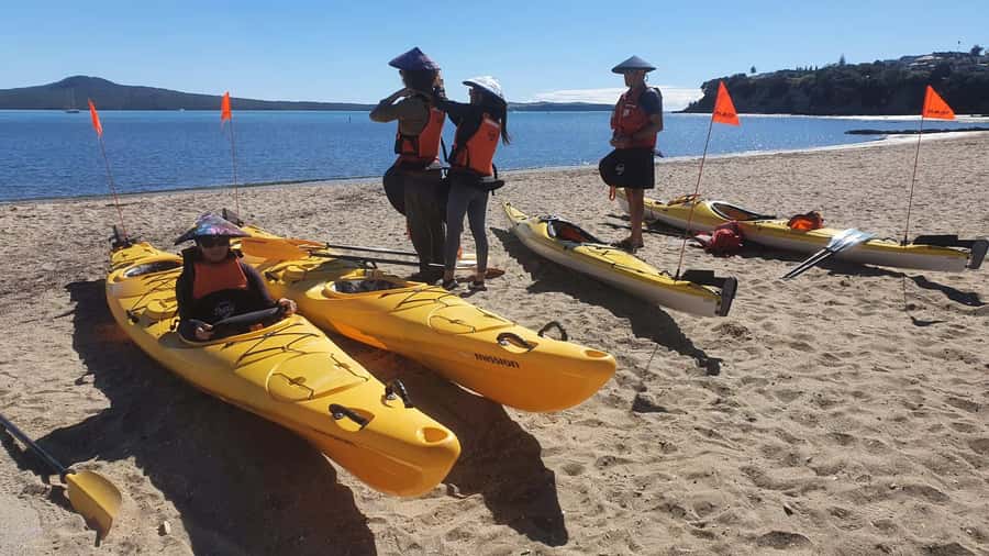 Auckland: Browns Island (Motukorea) Sea Kayak Tour - Reaching Browns Island, or Motukorea