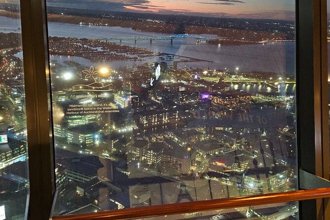 Auckland City Halfday Tour - Sky Tower: Auckland from 328 meters up