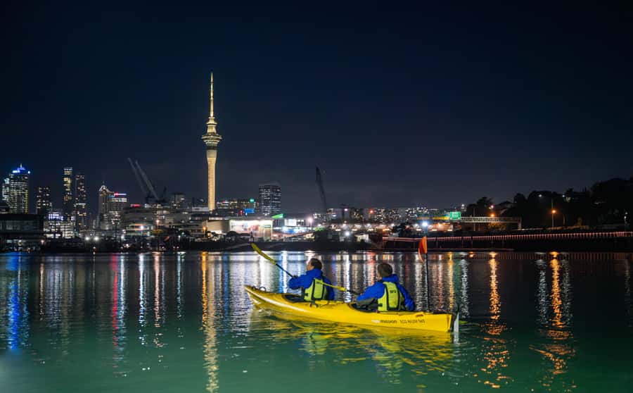 Auckland: City Lights Night Kayak Tour - Key points before you book