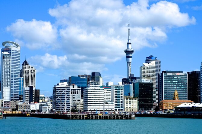 Auckland Coastal Discovery - Private Tour Incl. Wine Tasting - Crossing to Devonport and looking back
