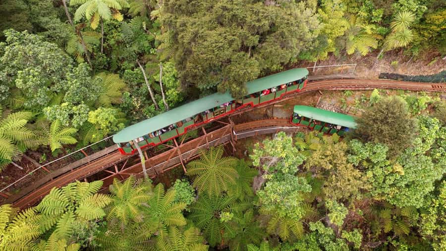 Auckland: Coromandel Driving Creek & Cathedral Cove Day Tour - Driving Creek Railway and Barry Brickell’s handmade vision