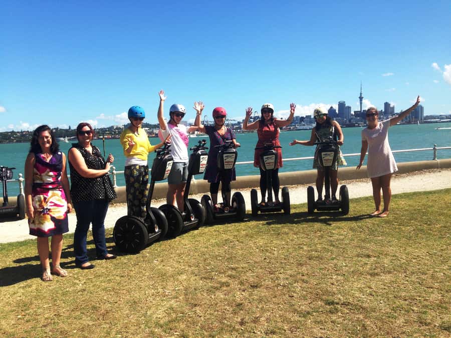 Auckland: Devonport Waterfront Segway - Building confidence on inclines and rough ground