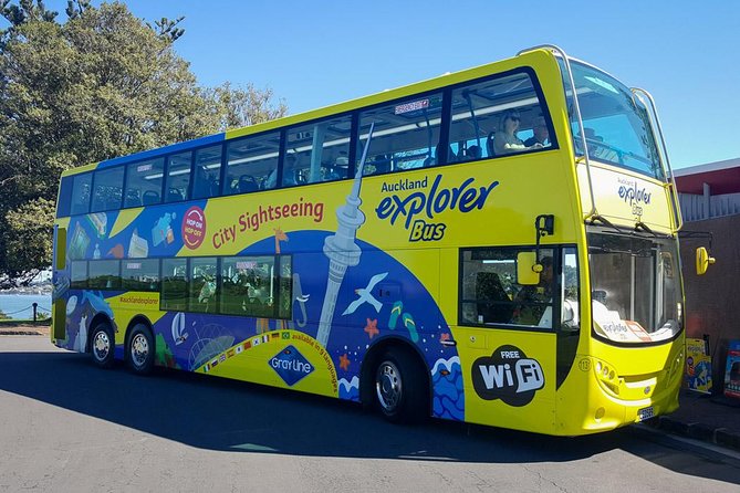 Auckland Explorer: Sightseeing Hop-on Hop-off Tour - Starting downtown on Customs Street East