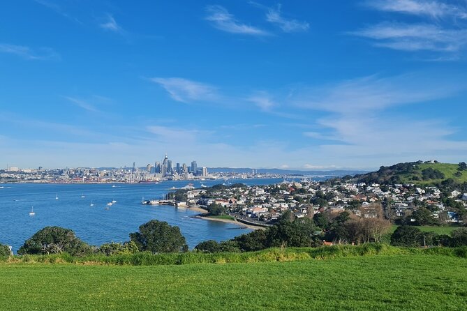 Auckland Full Day Attractions & Museums Tour - Looking across the Hauraki Gulf from Achilles Point
