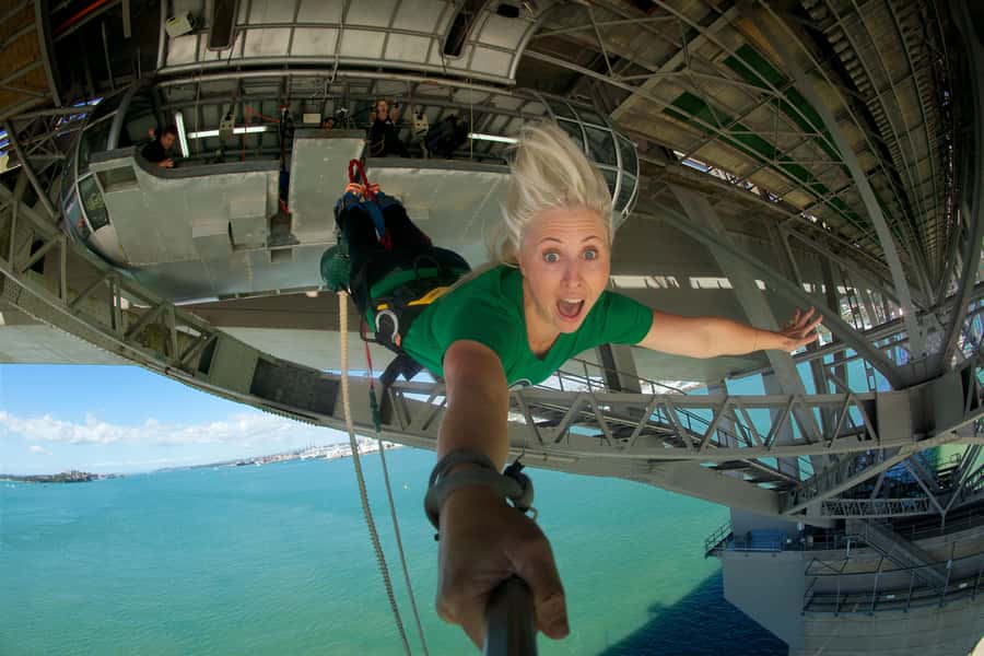 Auckland Harbour Bridge Climb & Bungy Combo - Walking the Harbour Bridge’s hidden route