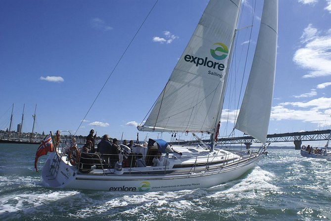 Auckland Harbour Sailing Experience - From Quay Street to Viaduct Harbour