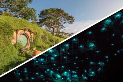 Hobbiton, Waitomo Caves, and Rotorua 1-Way Tour