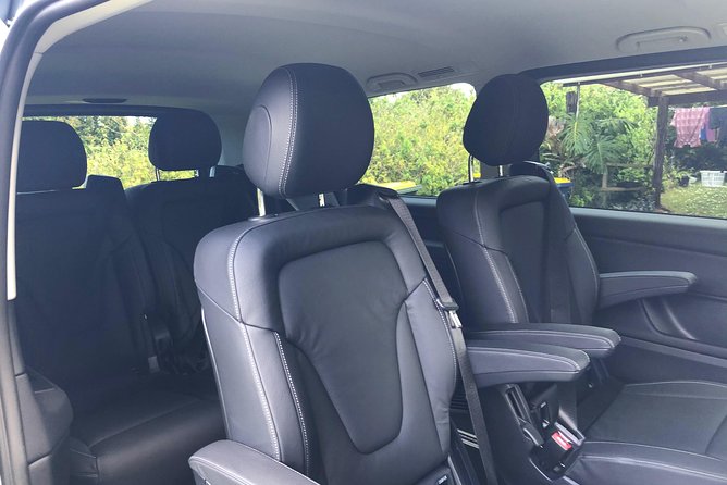 Auckland's premium luxury transfers from/to Airport / North Shore - Choosing between the sedan and the Business Class Van