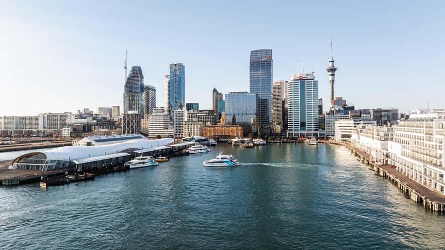 Auckland: Scenic Harbour Sightseeing Cruise - The first view of Auckland from Waitematā Harbour