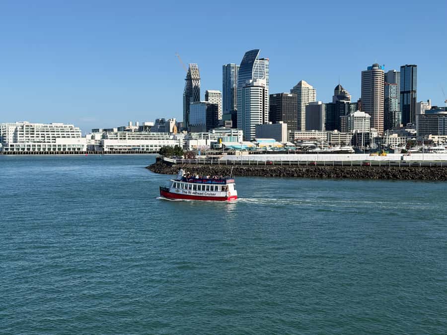 Auckland: Scenic Wine and Cheese Harbour Cruise - Setting out from Westhaven Marina at 1:30 PM