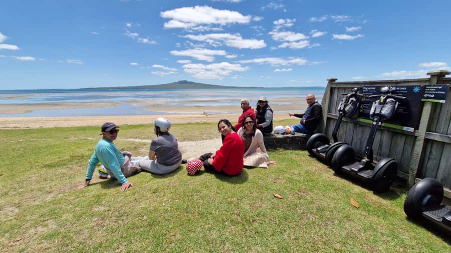 Auckland: Segway to North Head Volcano Summit - Back streets, parks, and the final hill climb