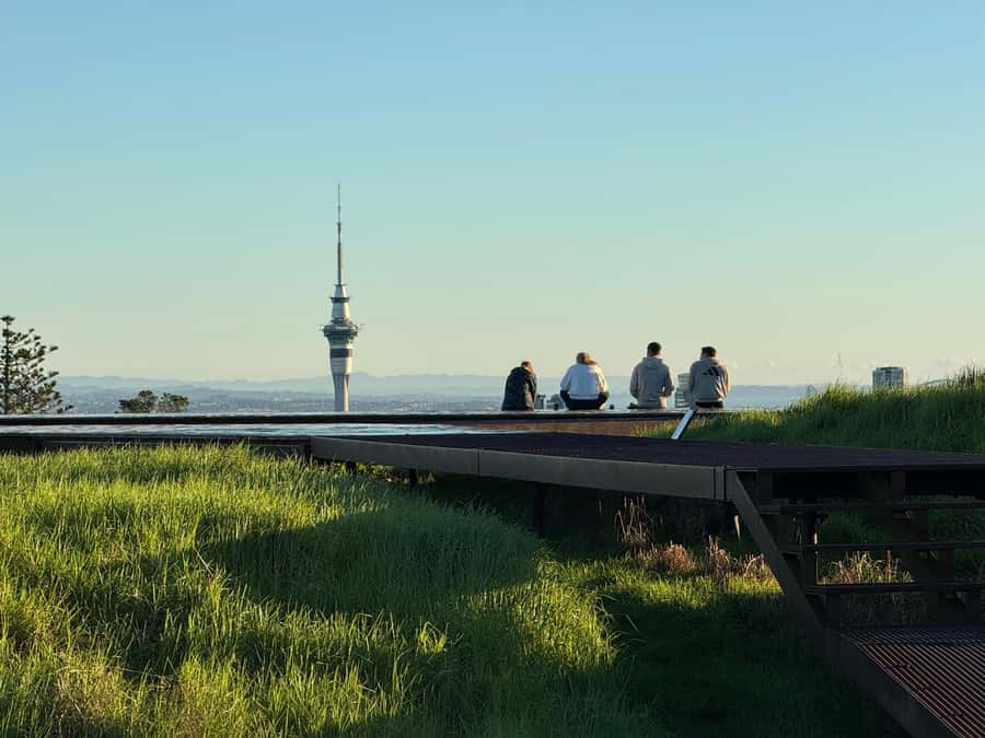 Auckland Sunrise Tour: Mount Eden Summit & Morning Views - Arriving at Mount Eden before the city wakes