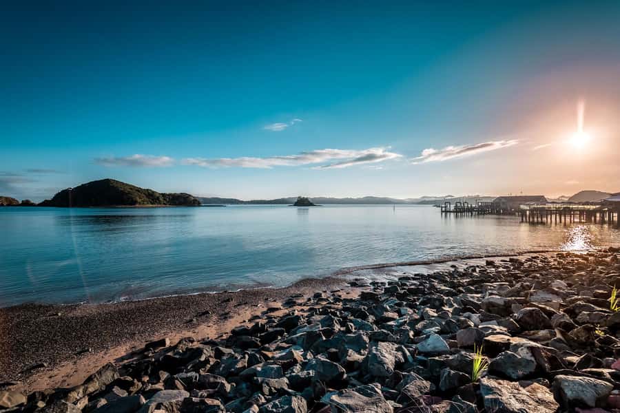 Bay of Islands: 1 Hour Scenic Bay of Islands Tour - Passing through Opua and its yacht harbor