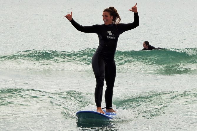 Beginner Surf Lesson at Te Arai Beach - The beach setting at Te Arai and Omaha