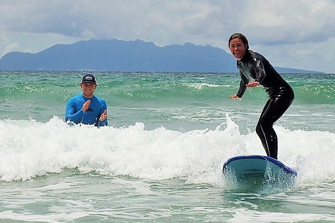 Beginner Surf Lesson at Te Arai Beach - Who will get the most from this lesson