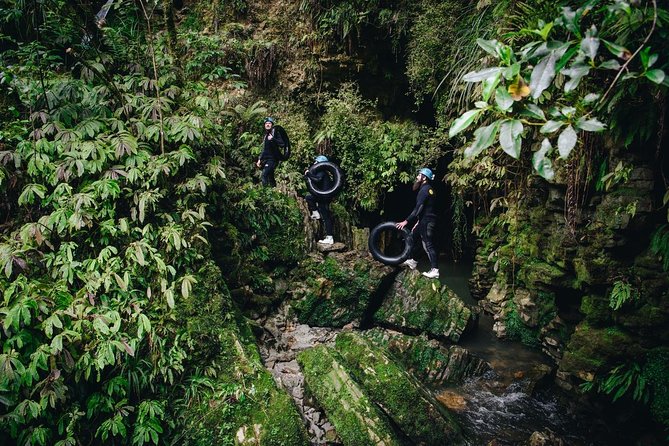 Black Abyss: Ultimate Waitomo Caving - Private Tour from Auckland - Getting ready at Waitomo