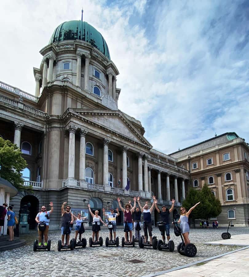 Budapest Buda Castle Private Segway Tour - The view from Castle Hill