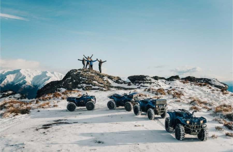 Cardrona Valley: Mountain Quad Bike Experience - Yamaha bikes, automatic gearing, and four-wheel drive