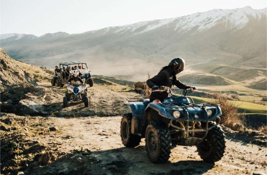 Cardrona Valley: Mountain Quad Bike Experience - Farm animals, rivers, and changing terrain