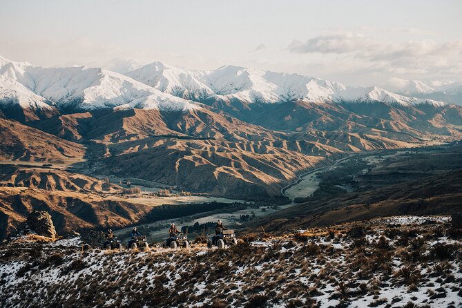 Cardrona Valley Mountain Quad Experience from Wanaka - Riding from the valley floor into the mountains