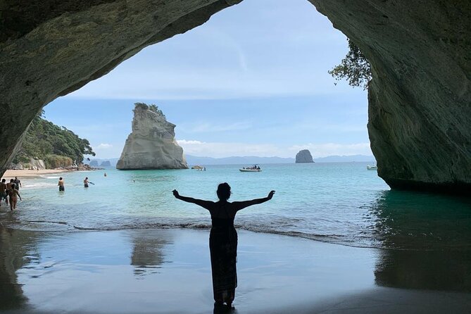 Cathedral Cove and Hot Water Beach Scenic Day Tour from Auckland - Weather, fitness, and practical preparation