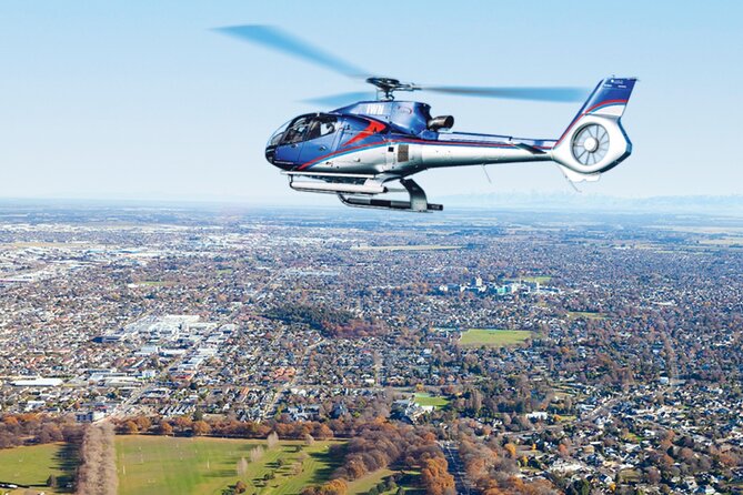Christchurch Heli-Jet - Helicopter and Jet Boat - Returning by helicopter