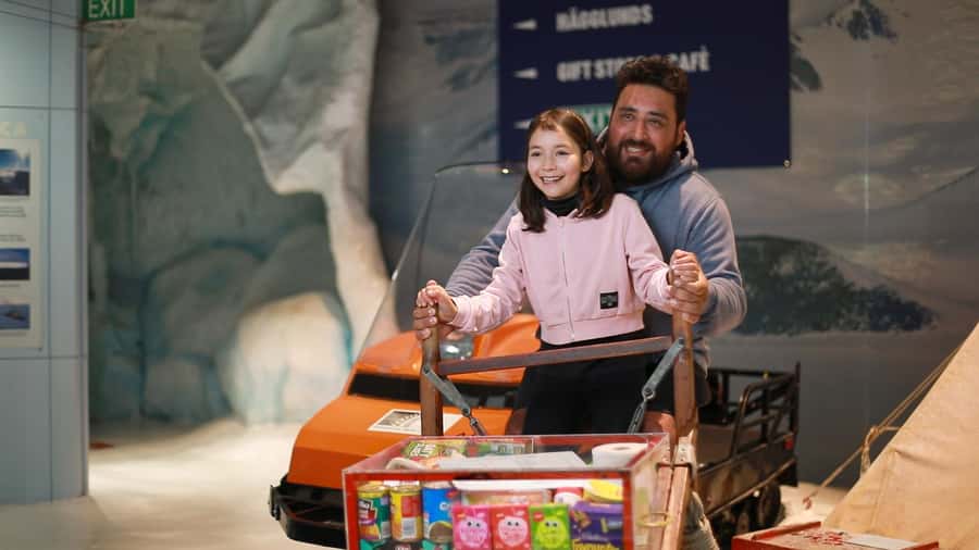 Christchurch International Antarctic Centre Entry Tickets - The Hägglund ride brings Antarctic transport to life