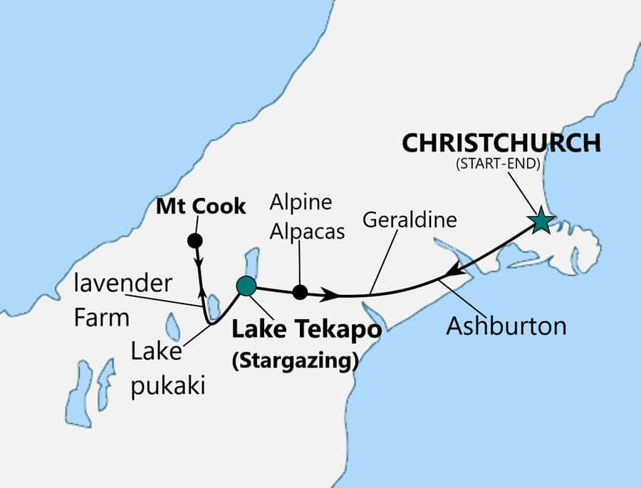 Christchurch: Lake Tekapo Stargazing & Mount Cook 2-Day Tour - Fairlie Bakehouse and the return to Christchurch