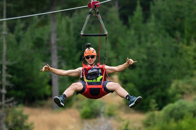 Christchurch Long Ride Zipline - The 1.1-kilometer flight