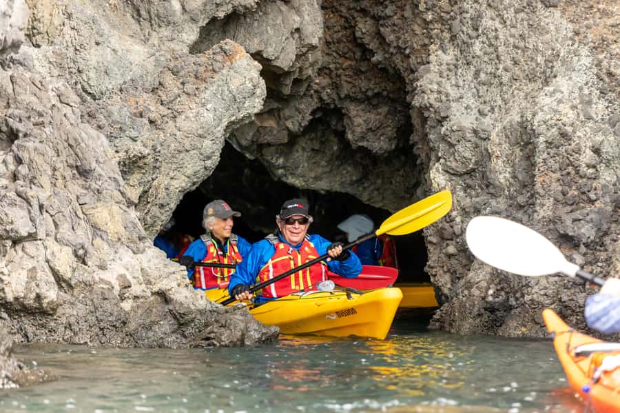 Christchurch: Sea Kayaking Tour of Lyttelton Harbour - Getting ready on the Lyttelton beach