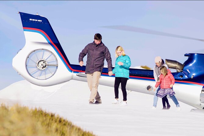 Christchurch to Aoraki Mount Cook helicopter tour - Checking In at Harewood Before Takeoff