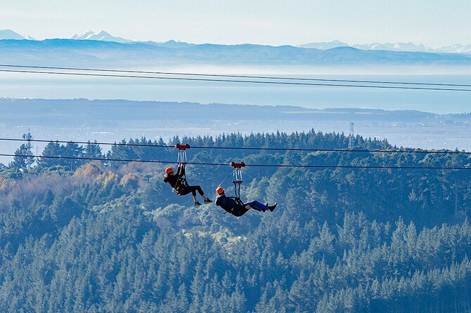 Christchurch Zipline Tour - The chairlift and free time add value