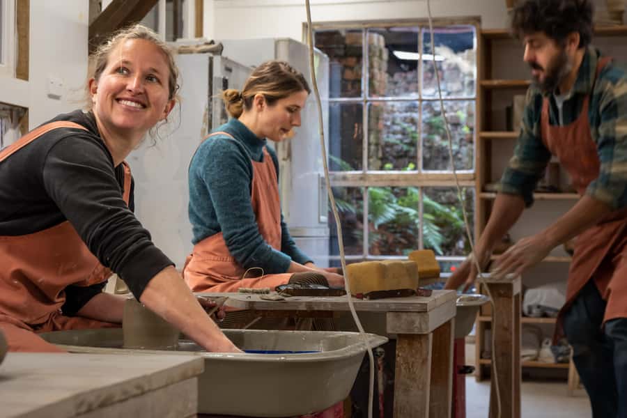 Coromandel: Wheel Throwing Pottery Class - Choosing glaze, firing, and delivery for NZD$20