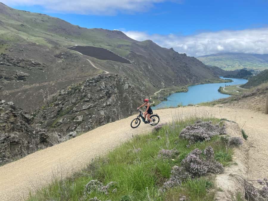 Cromwell: Lake Dunstan Trail Bike Rental and Luxury Shuttle - Choosing between a standard bike and an e-bike